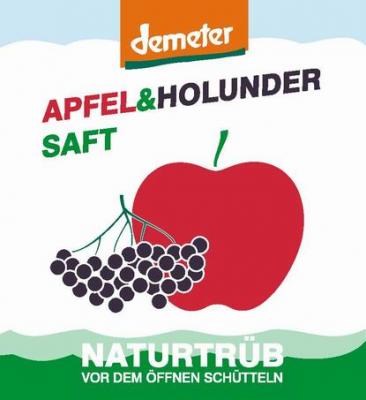 apfel holunder saft vs